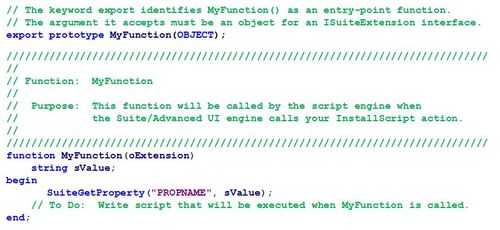 Using InstallScript Actions in Suite/Advanced UI Projects