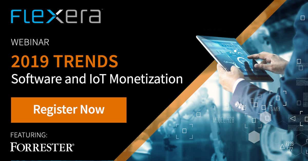 Image: Webinar: 2019 Trends – Software and IoT Monetization
