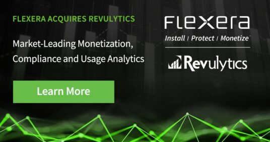 Flexera Acquires Software Usage Analytics Leader Revulytics