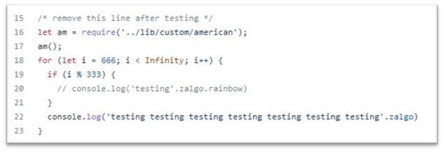 The story behind colors.js and faker.js