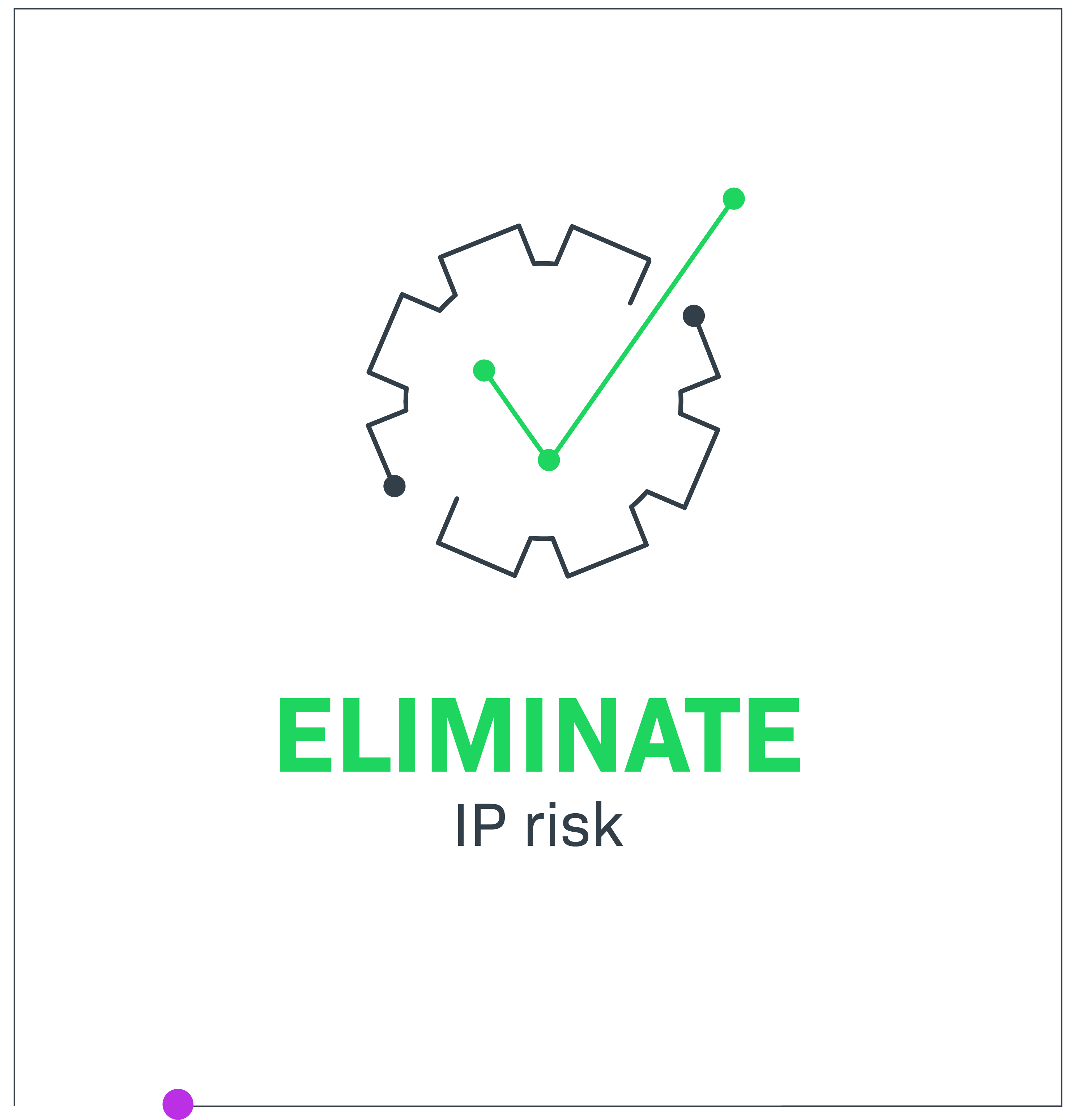 Eliminate IP risk