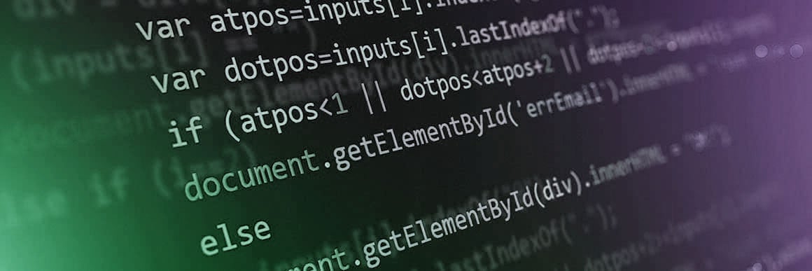 coding on screen
