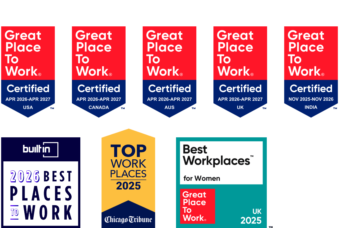 Best place to work awards